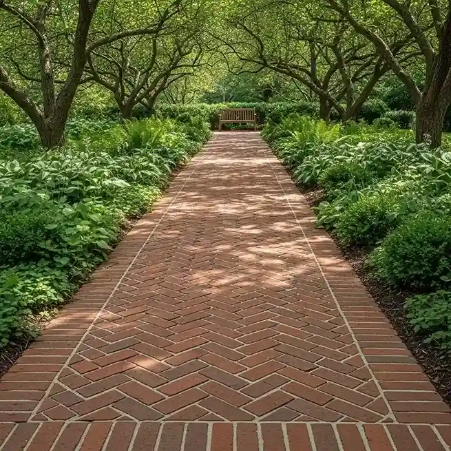 1 Classic Brick Herringbone Pattern