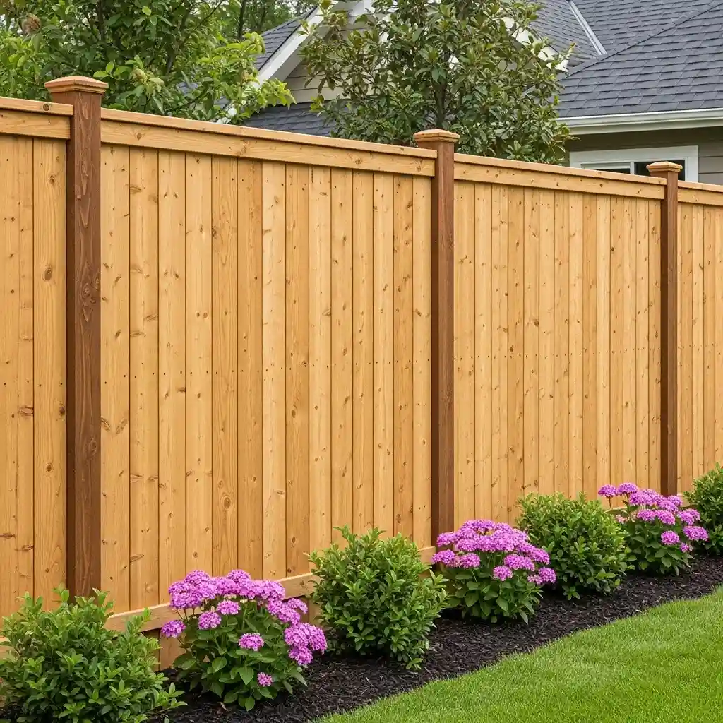 1 Classic Wooden Privacy Panels
