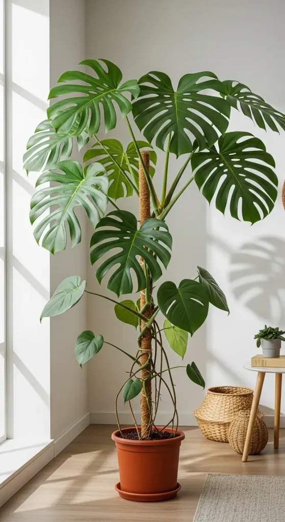 1 Monstera Deliciosa for Dramatic Foliage
