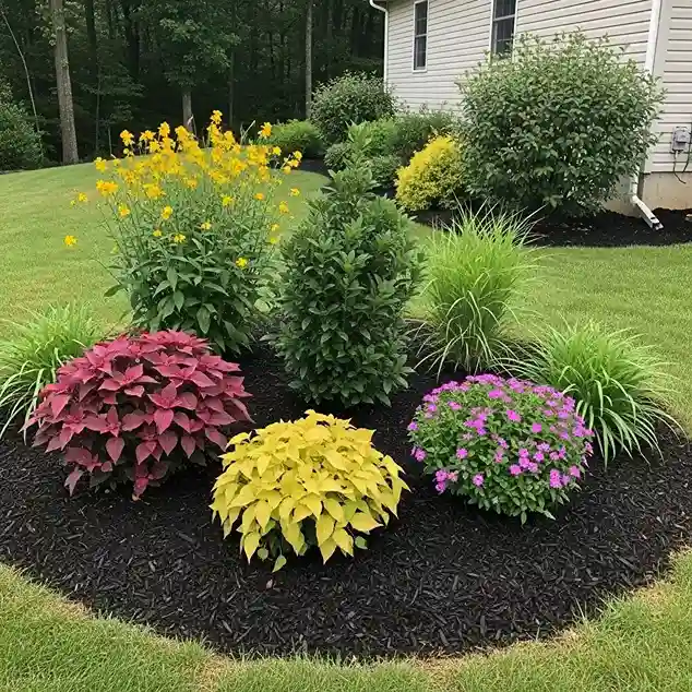 1 Use Mulch for Instant Polish