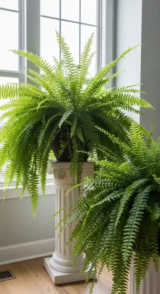 11 Boston Fern for Humidity Loving