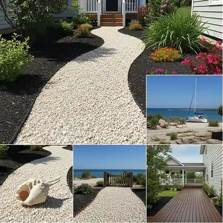 12 Crushed Seashell Pathway