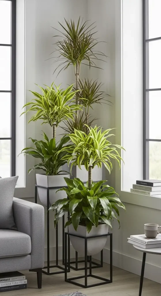 12 Dracaena for Vertical Interest