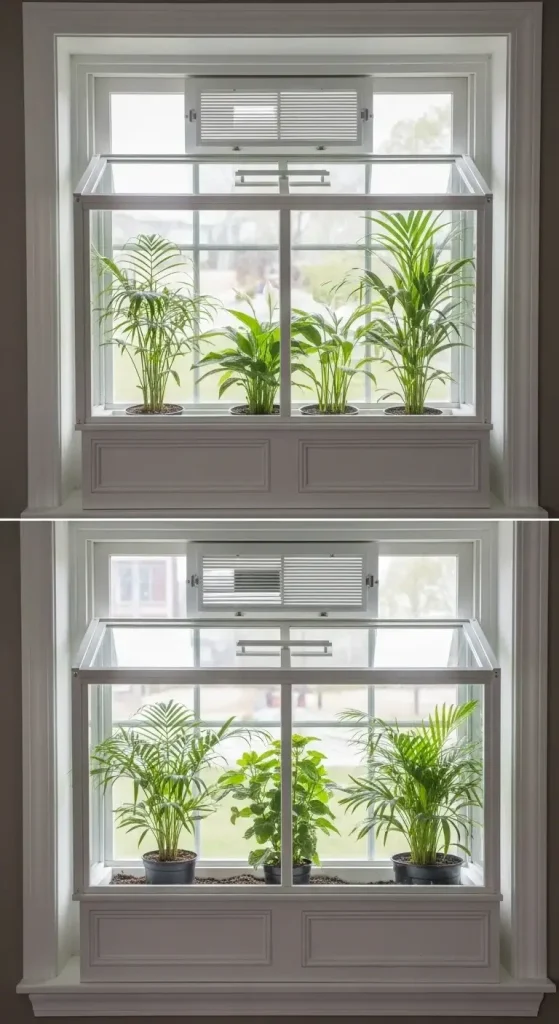 15 Windowsill Greenhouse Boxes
