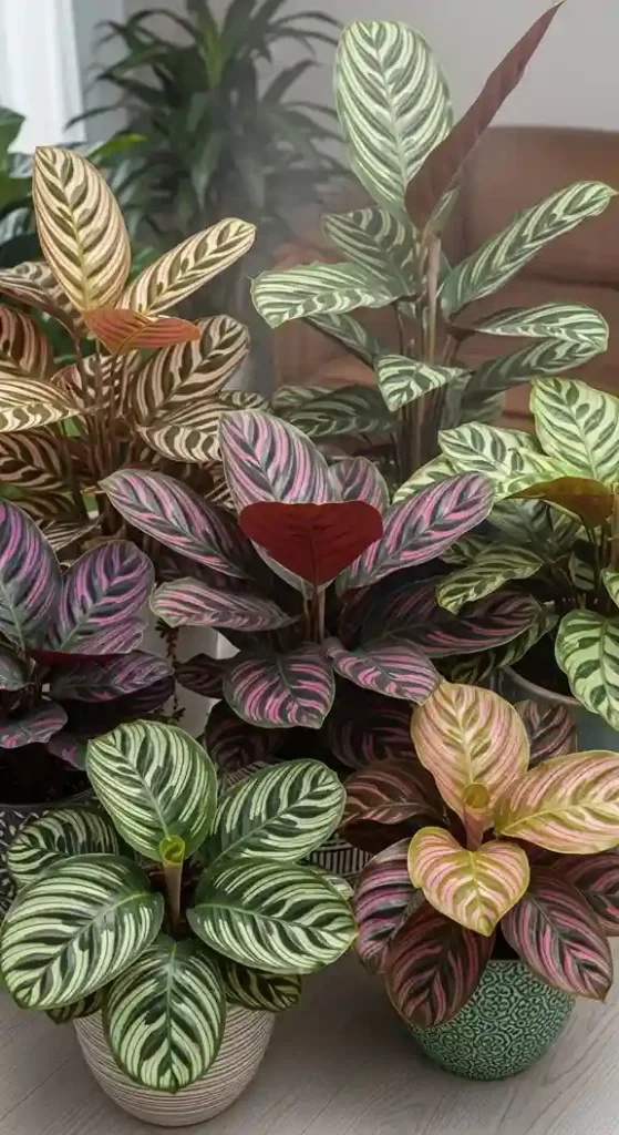 16 Calathea for Patterned Leaves
