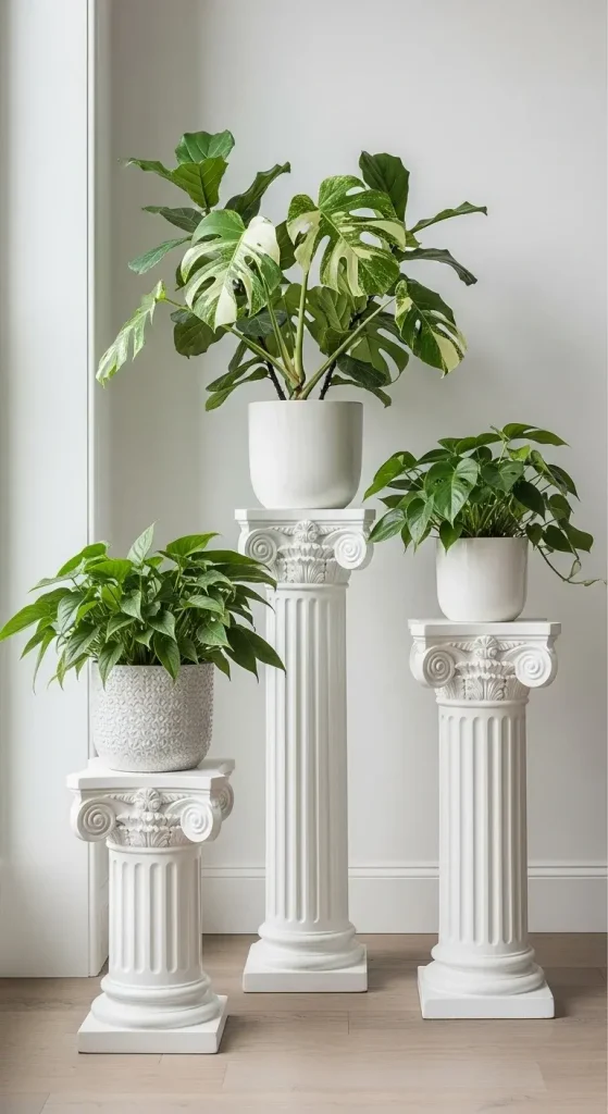 16 Pedestal Plant Stands