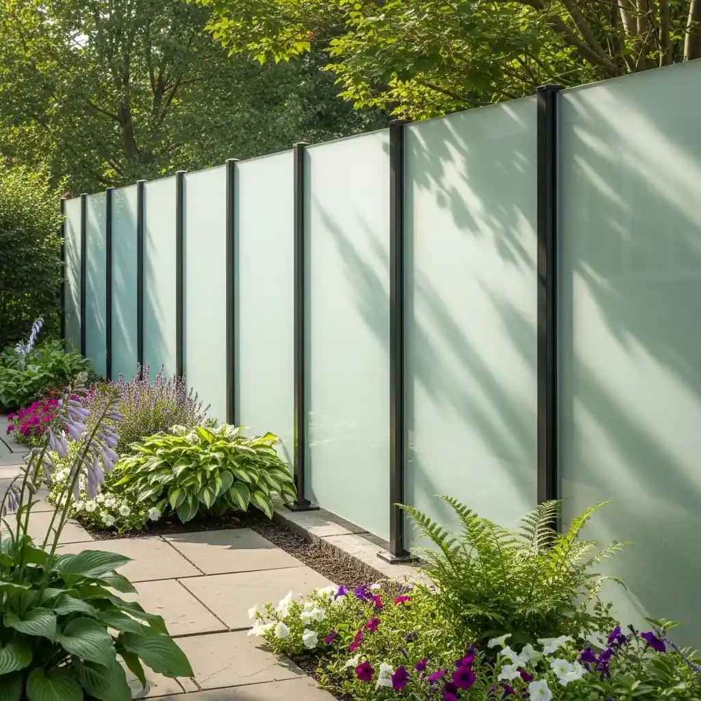 19 Glass Panel Modern Transparency