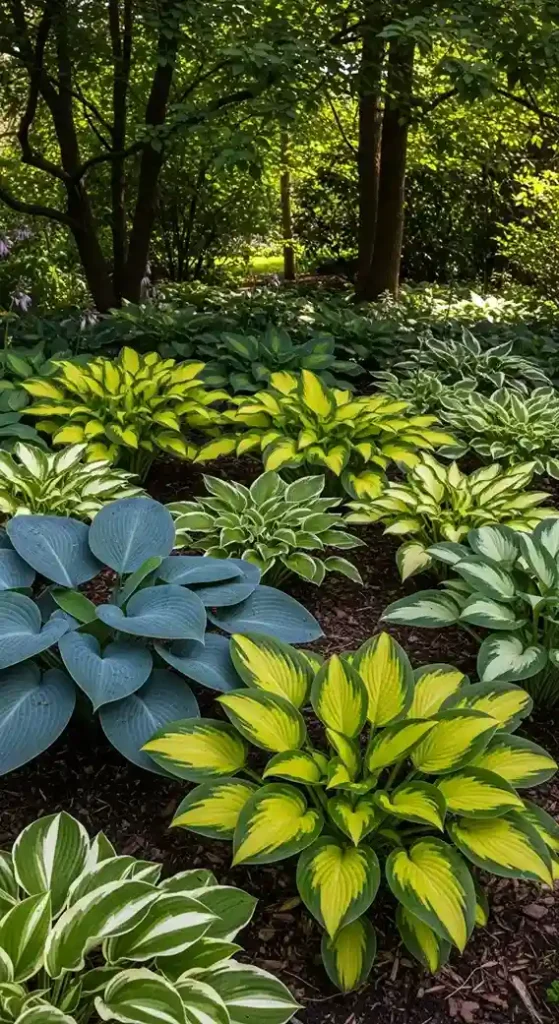 2 Hosta Plantain Lily