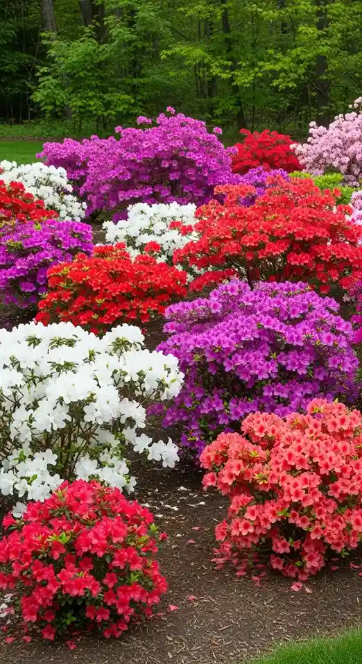 22 Azaleas for Spring Explosion of Color