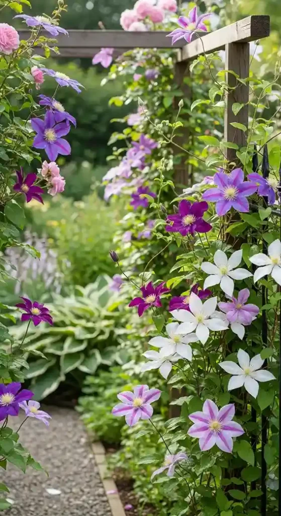 23 outdoor garden plants Clematis