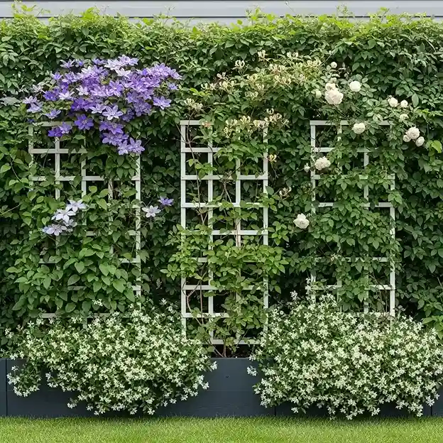 24 Planted Trellis Hybrid Screens