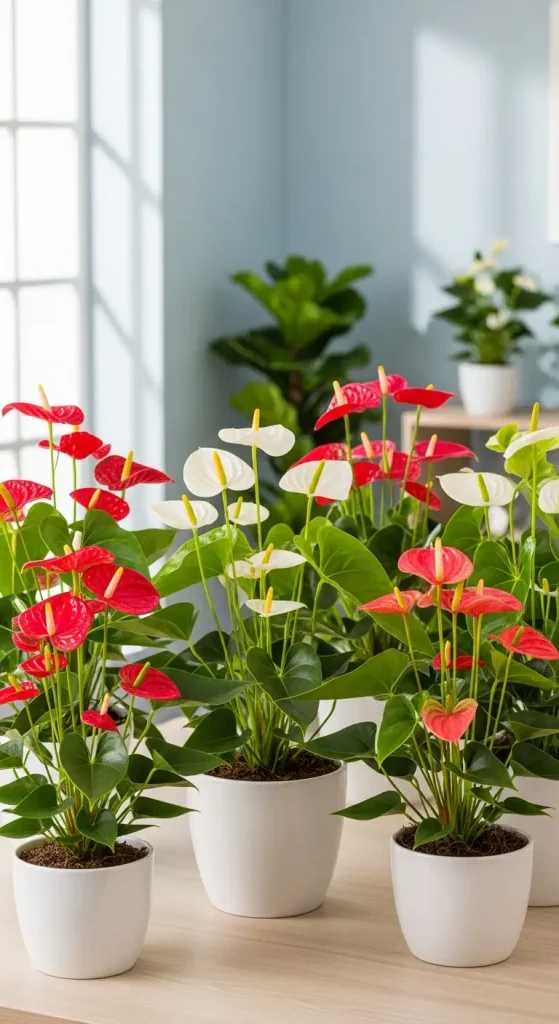 25 Anthurium for Heart Shaped Flowers