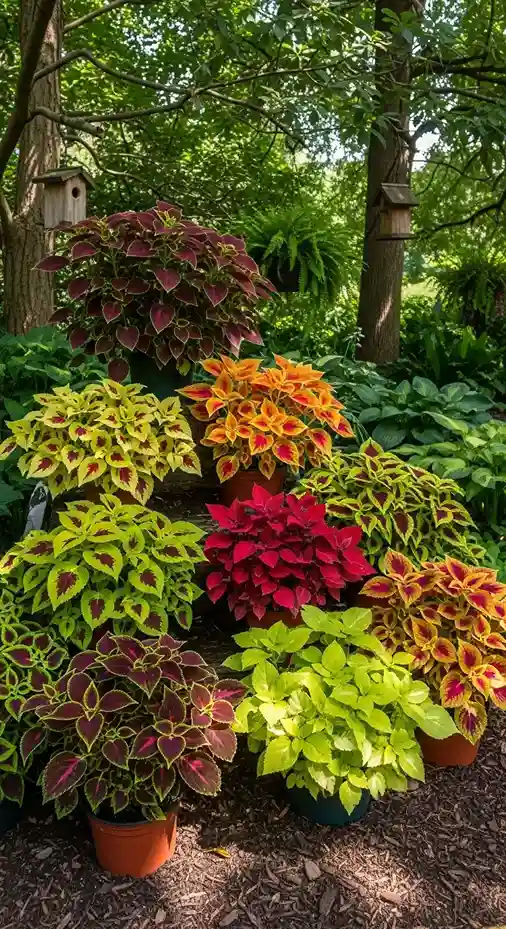26 outdoor plants Coleus
