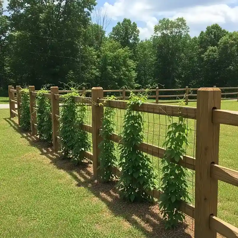 27 Split Rail with Wire