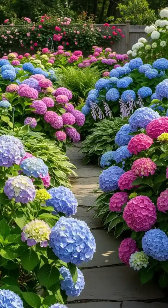 3 Outdoor Garden Plants Hydrangea