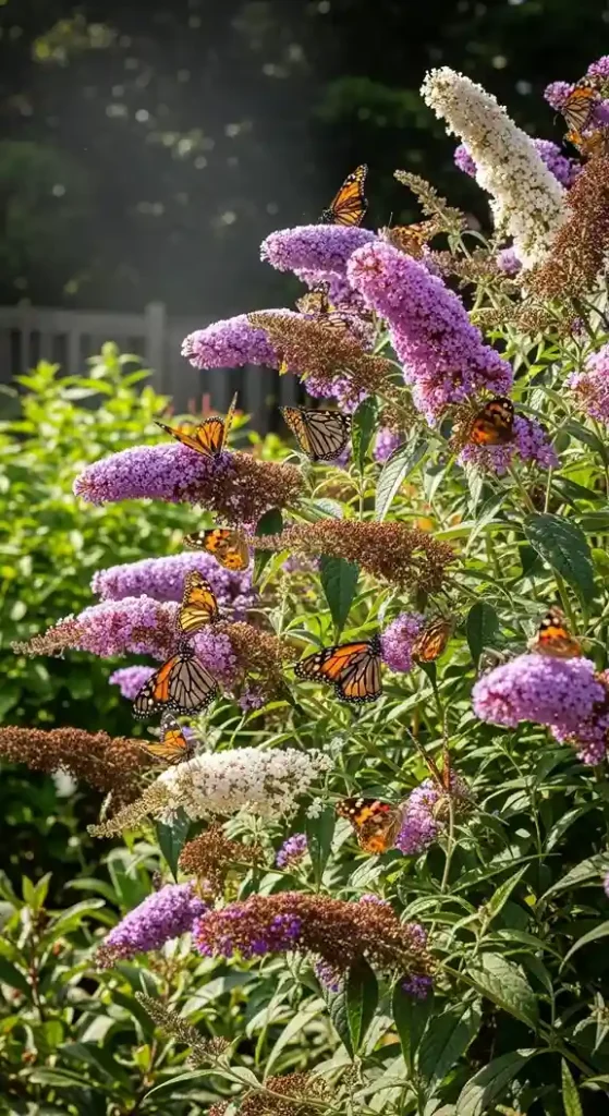 34 outdoor garden plants Butterfly Bush Buddleia