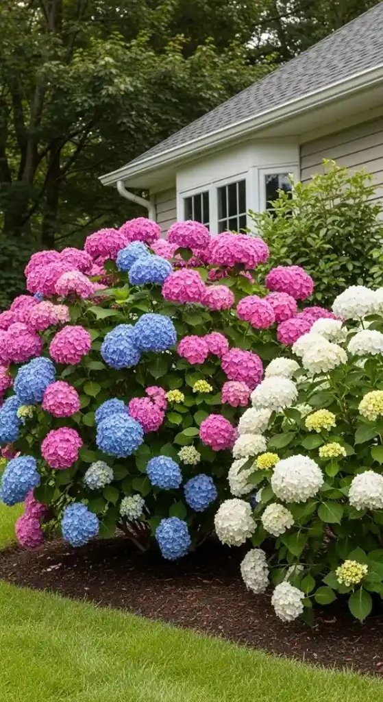 4 Hydrangea Shrubs for Colorful Blooms