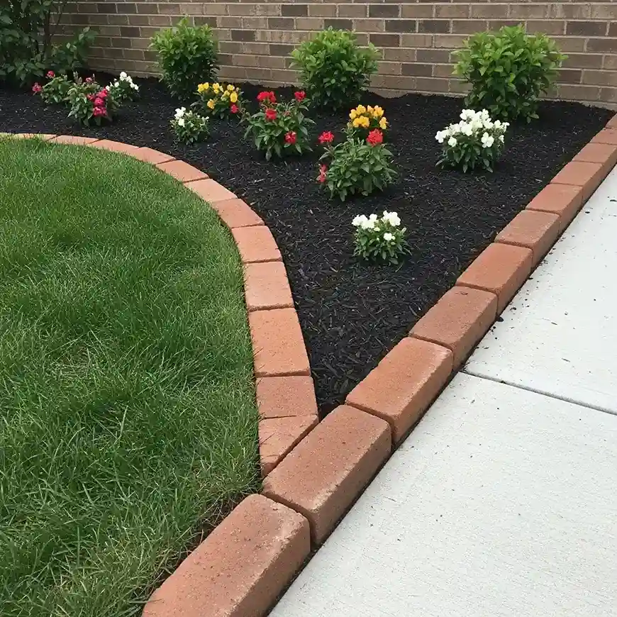 5 Edges with Plastic or Brick