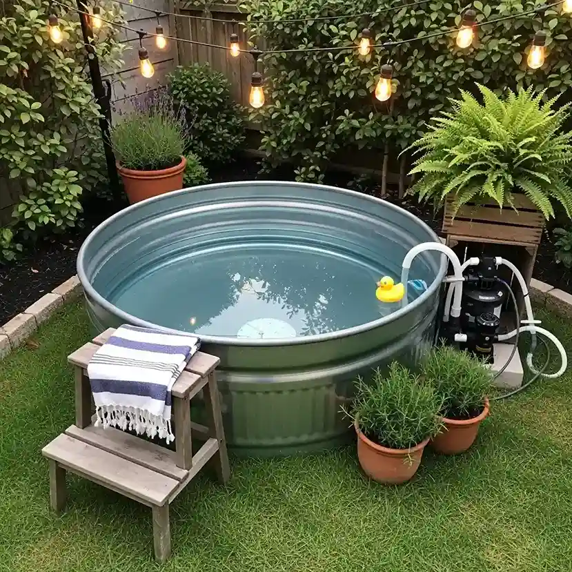 5 Stock Tank Pool