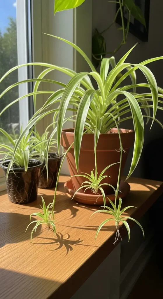 6 Spider Plant for Air Purification