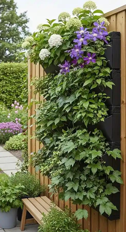 8 Vertical Gardens on Walls and Fences