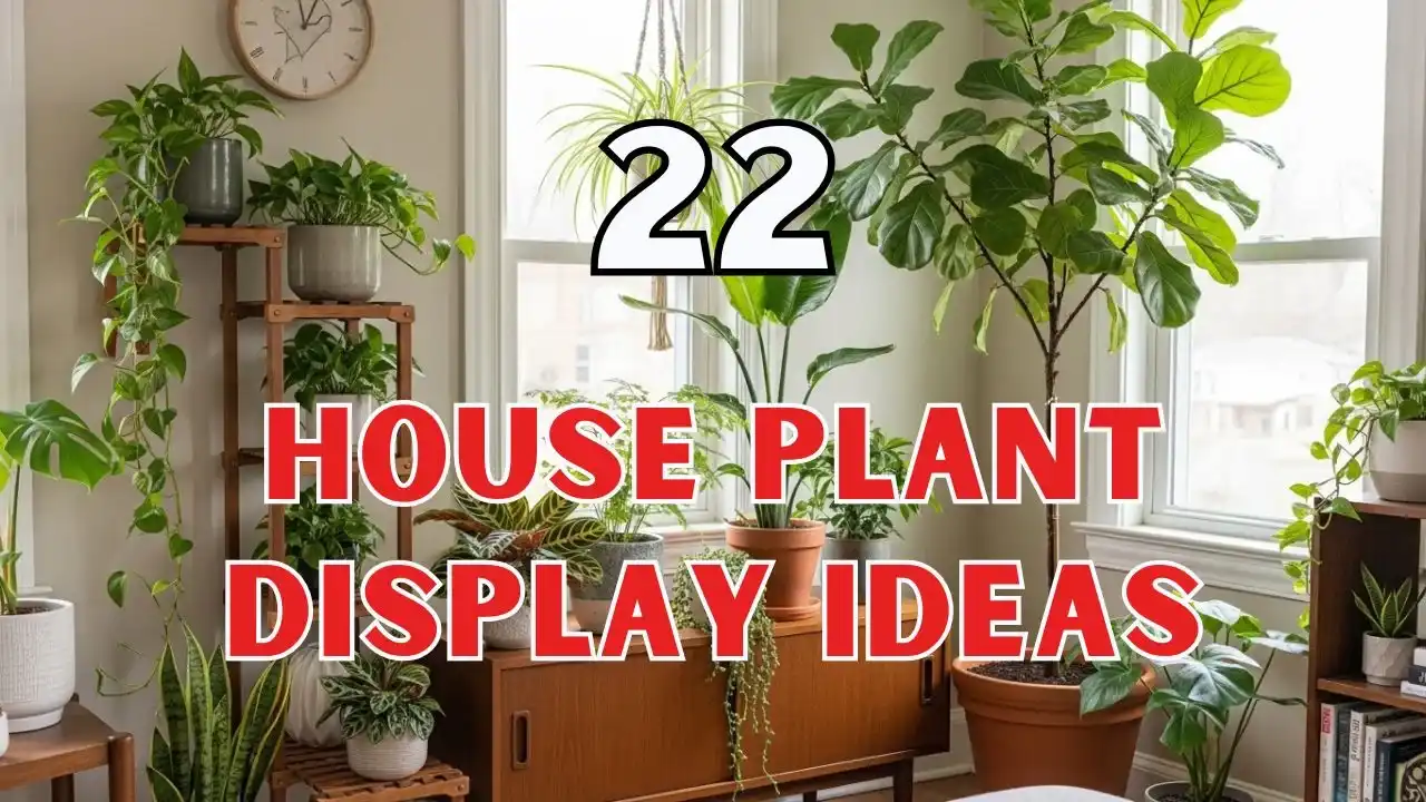 22 House Plant Display Ideas to Transform Your Indoor Space