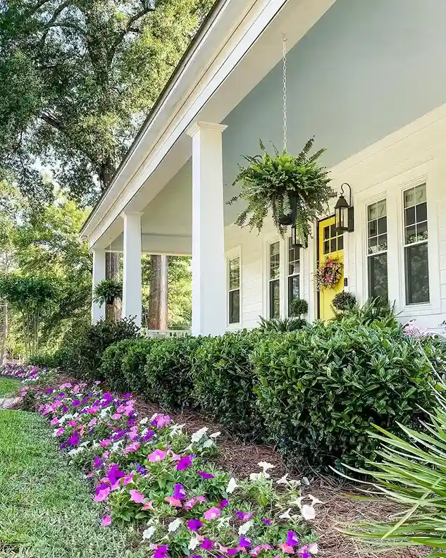 00 front yard flower beds