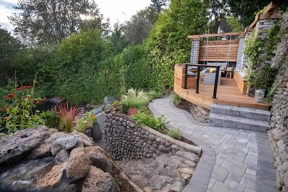 1 sloped garden ideas on a budget