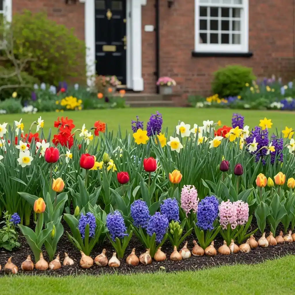 11 Bulb Bed for Spring Colour