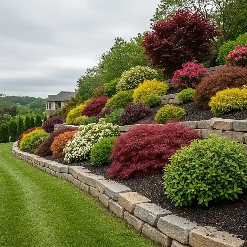 11 Colorful Shrub Tapestry Planting
