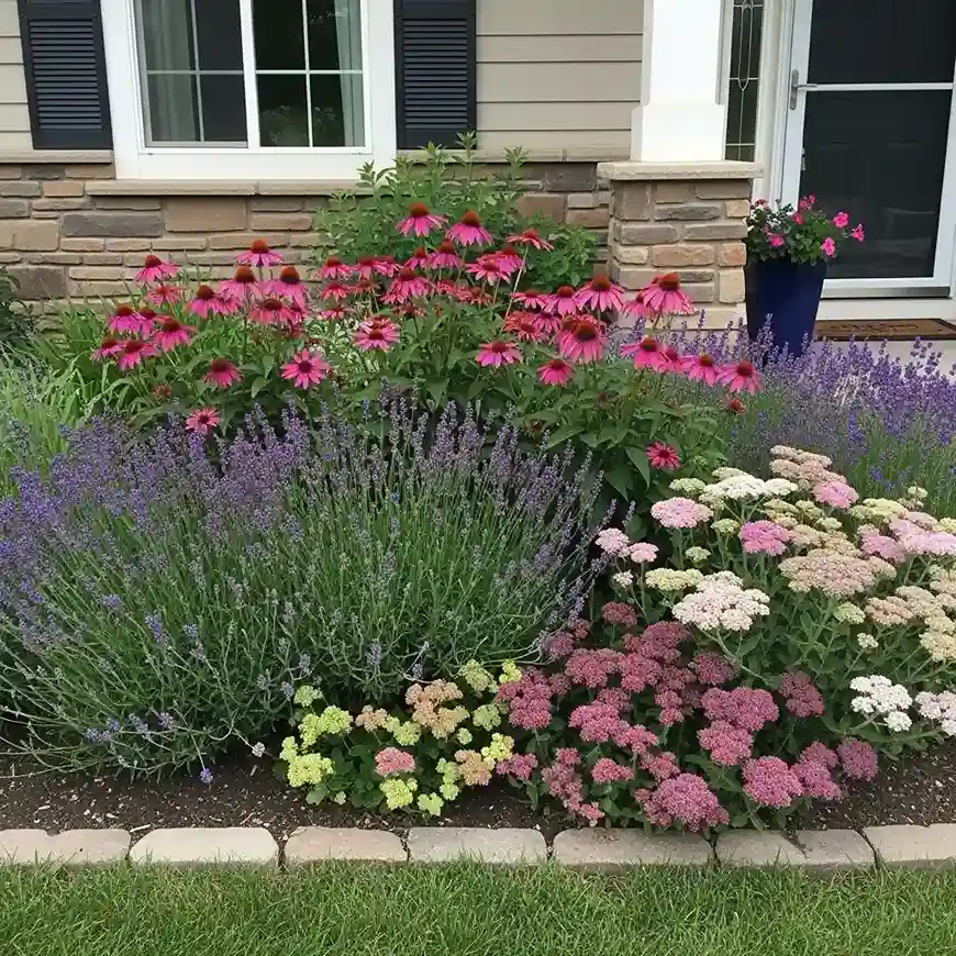 12 Drought Tolerant Flower Bed