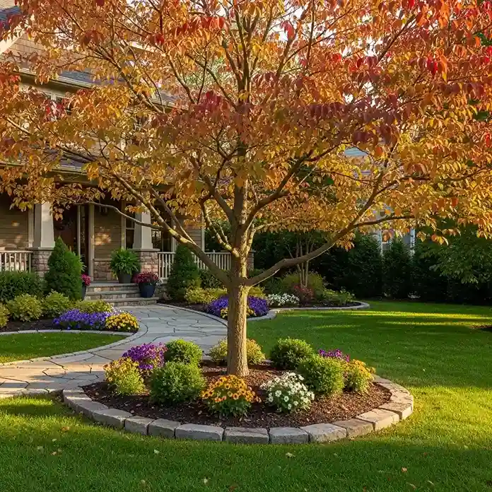 12 Ornamental Tree Focal Point