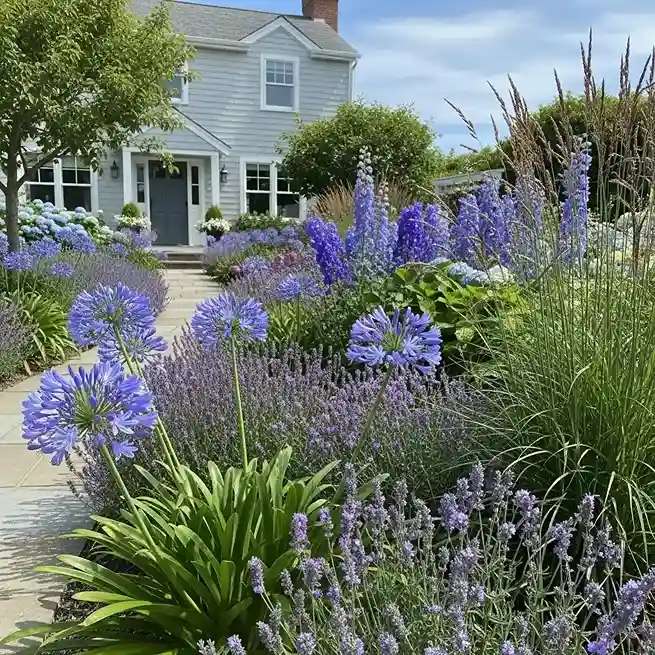 14 Coastal Inspired Flower Bed