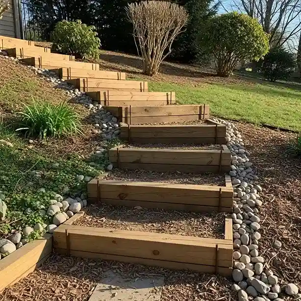 14 Timber Step Construction
