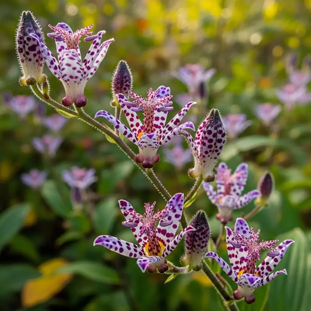 14 Toad Lily Fall Bloomer
