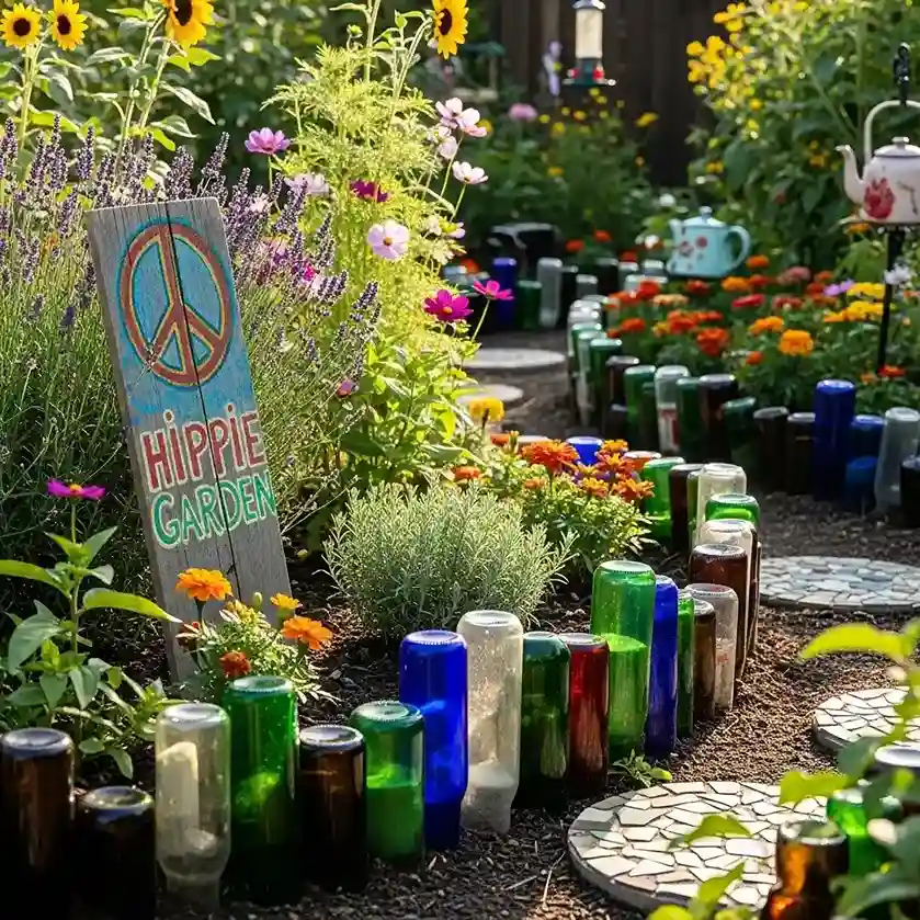 16 Recycled Glass Bottle Borders