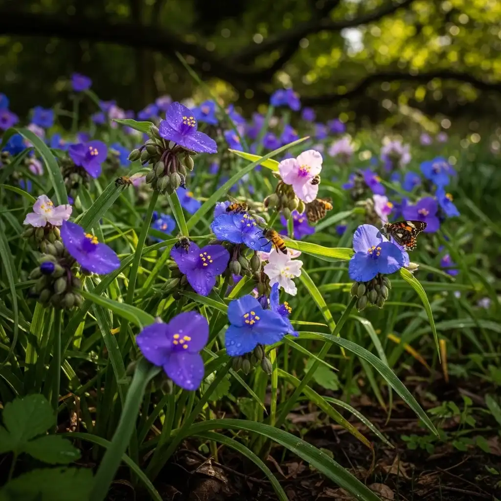 17 Spiderwort Native Bloomer