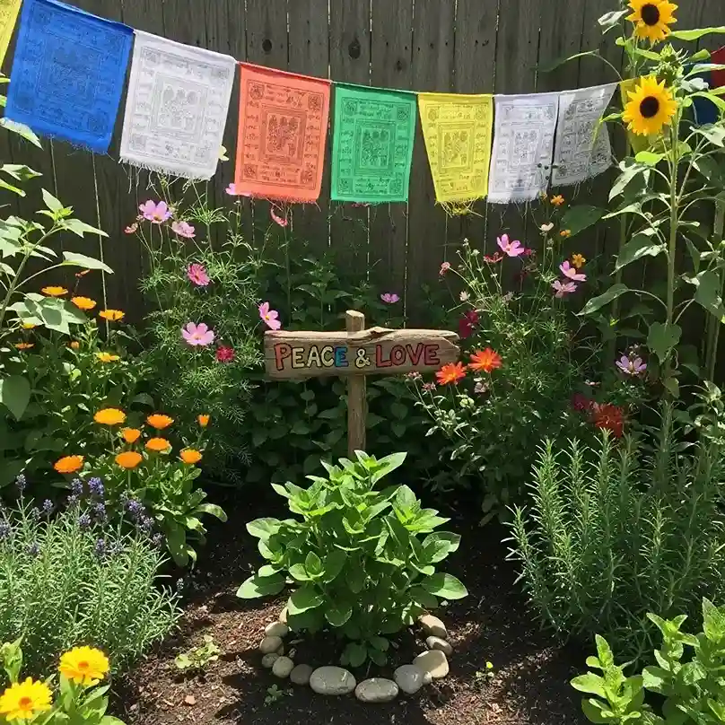 18 Prayer Flag Garden Banners