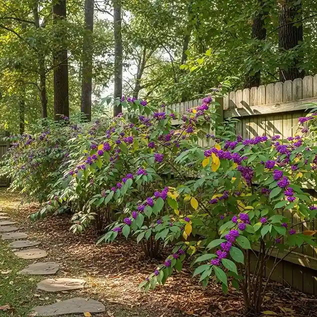 19 Beautyberry Callicarpa