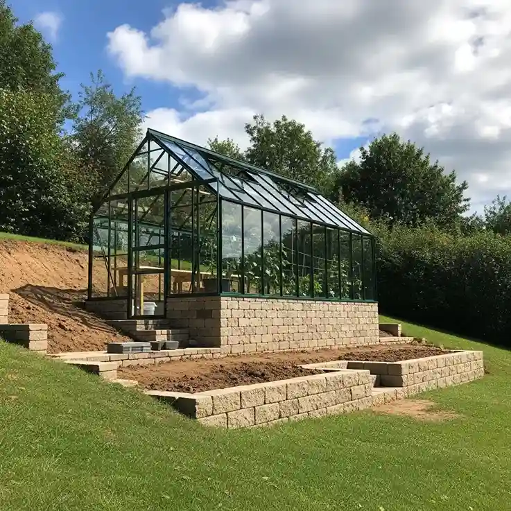 19 Greenhouse on a Sloped Site 21 11zon