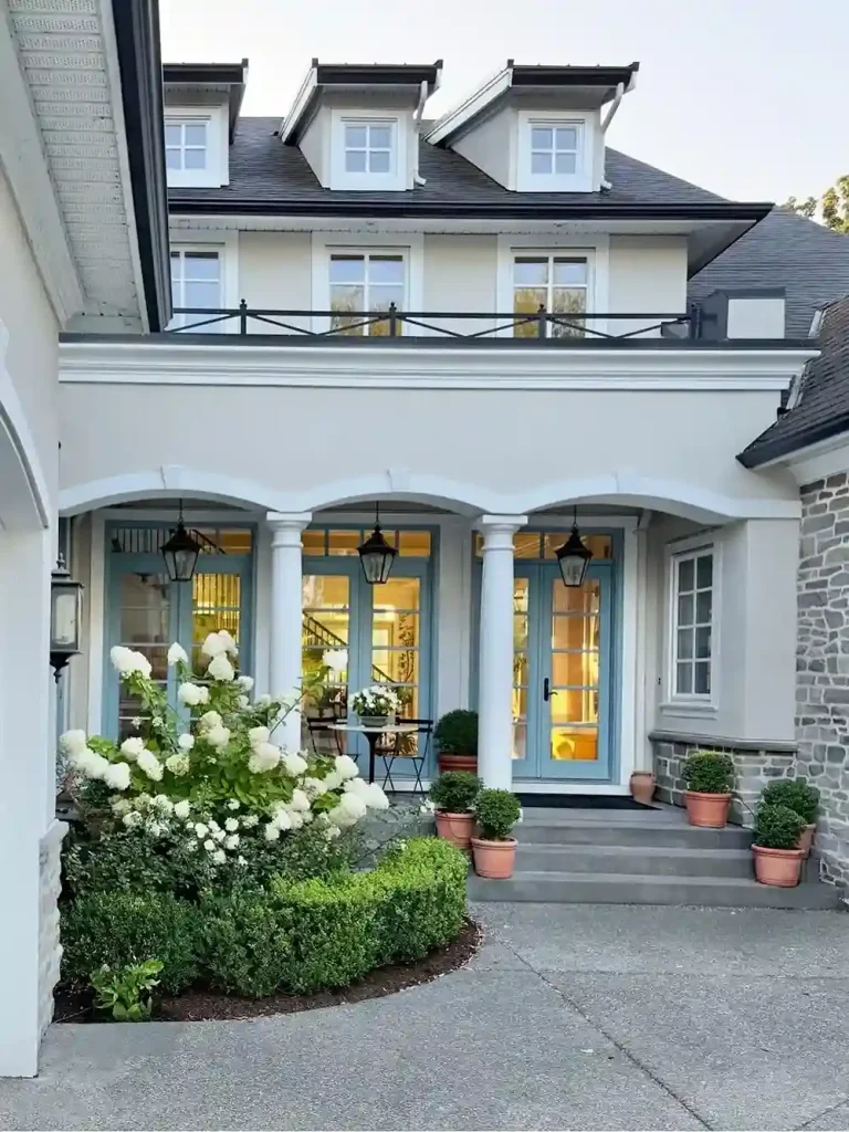 2 Colorful Flowering Shrub Display