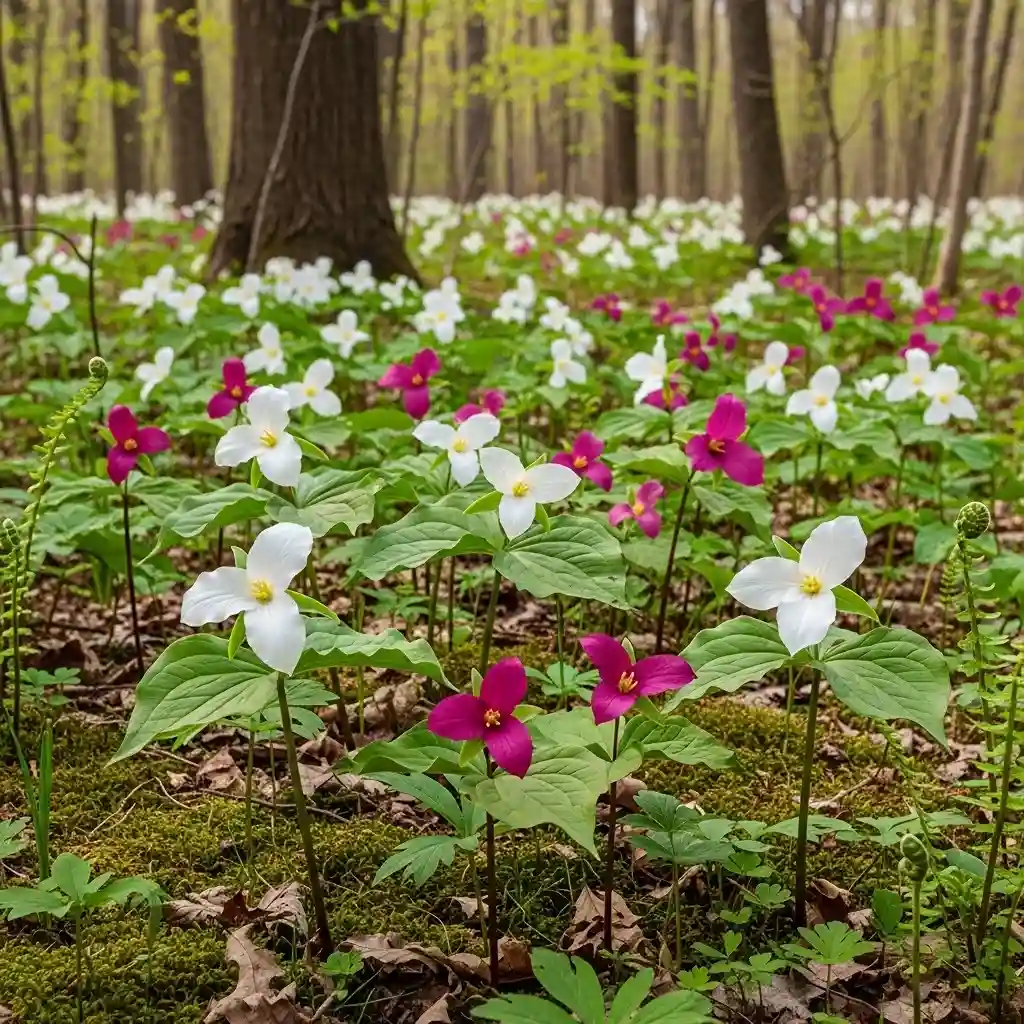 22 Trillium Native Woodland