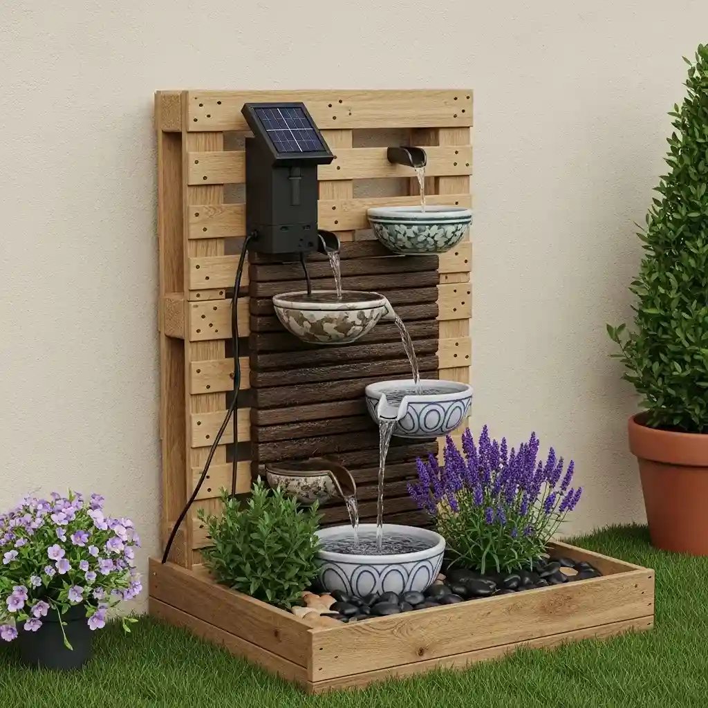 25 Pallet Mounted Water Feature