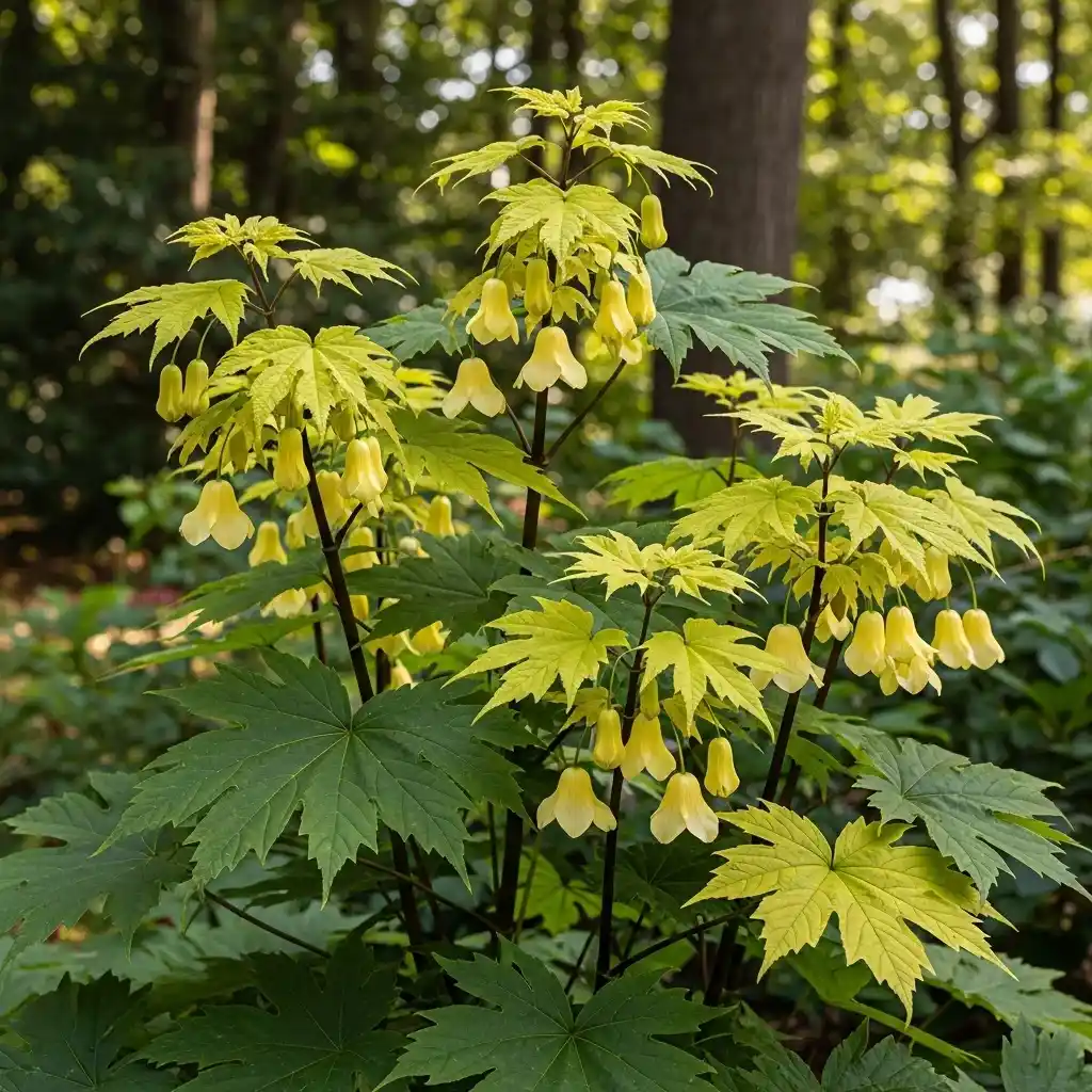 29 Kirengeshoma Yellow