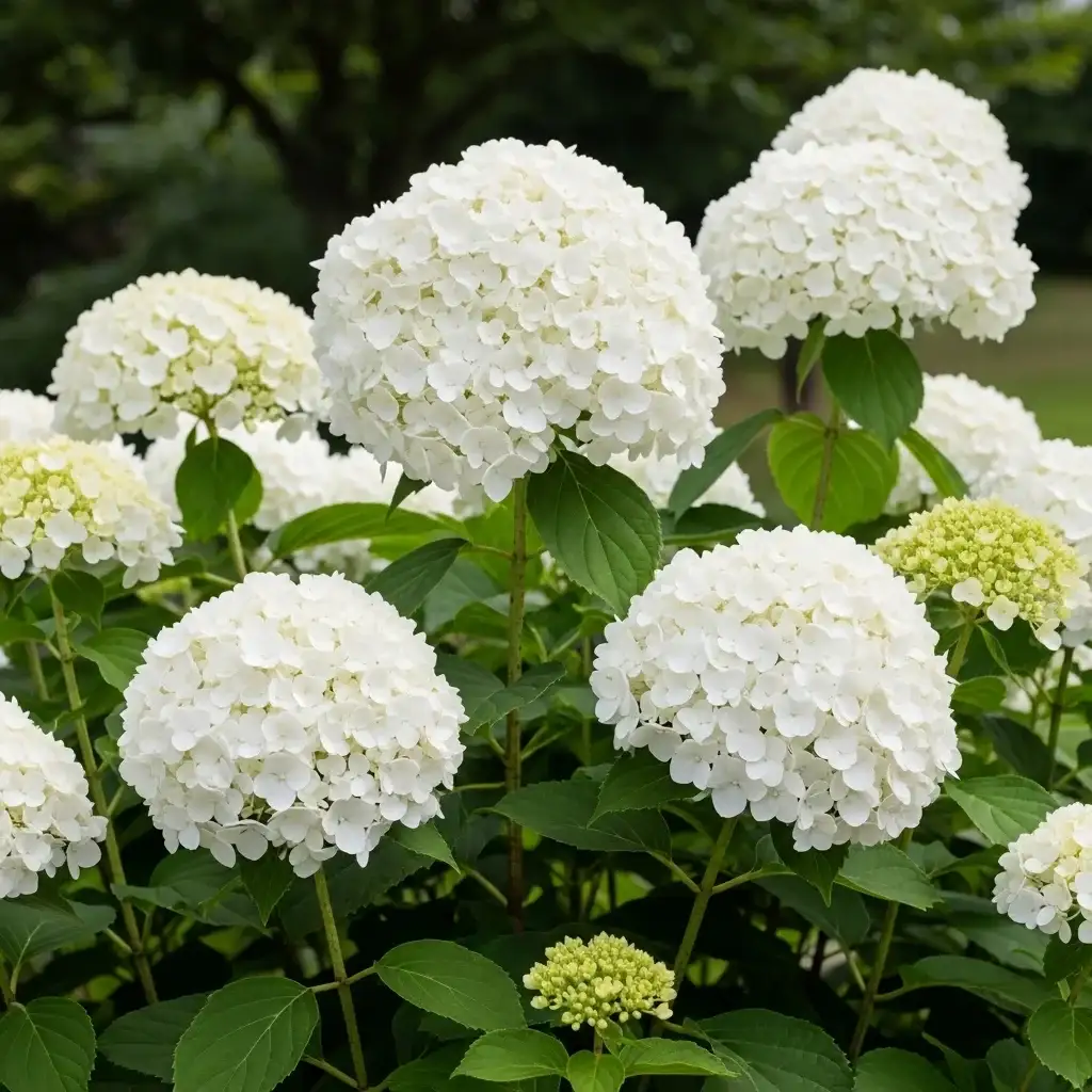 3 Annabelle Smooth Hydrangea