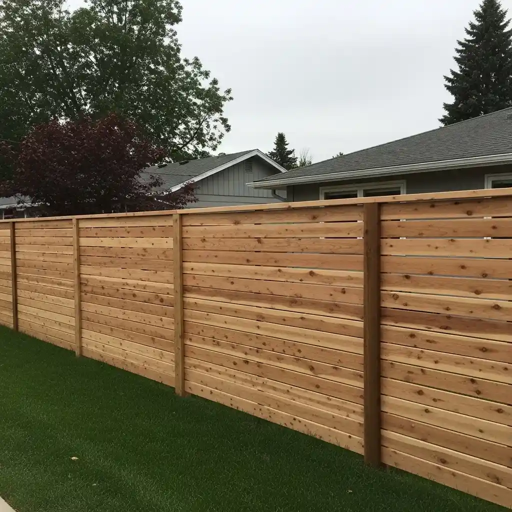 4 Horizontal Slat Modern Design