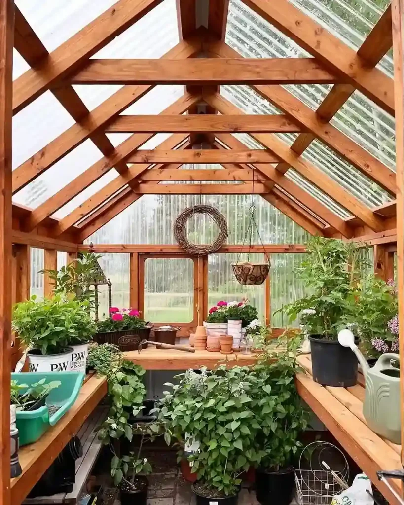 6 Greenhouse Herb Garden Interior 8 11zon