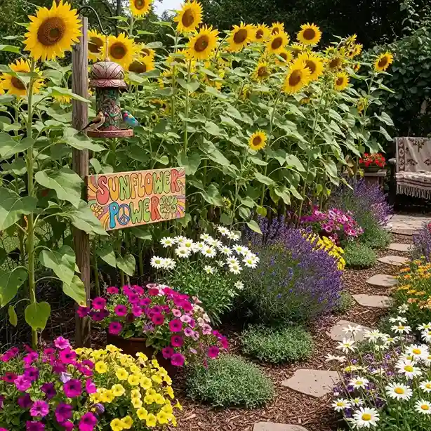 6 Sunflower Power Borders