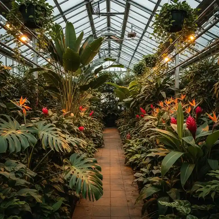 7 Tropical Plant Greenhouse Interior 9 11zon