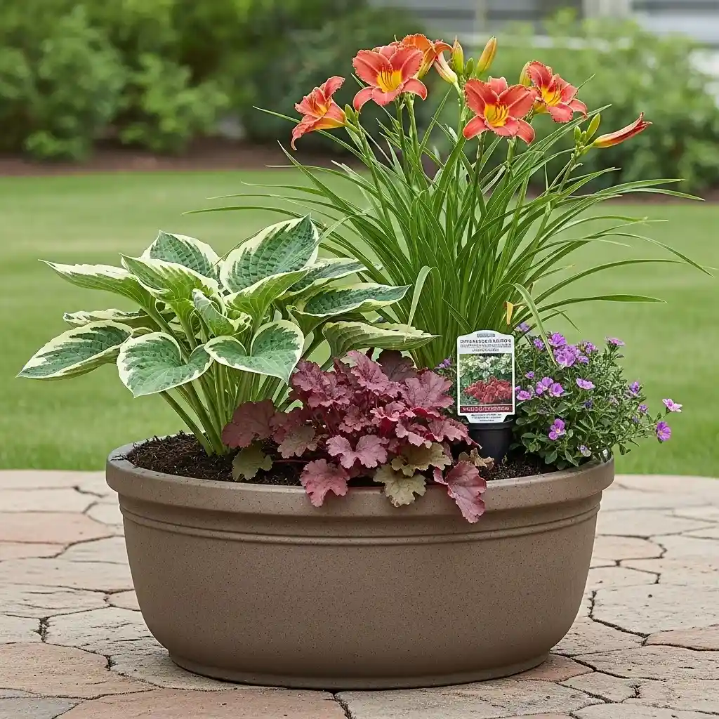 8 Perennial Container Selections